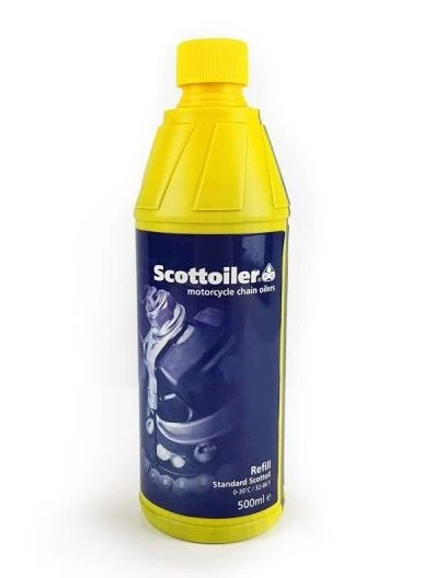 Scottoiler Navul Flacon 500ml Traditional Oil 2 Scottoiler Navul Flacon 500ml Traditional Oil - Afbeelding 2
