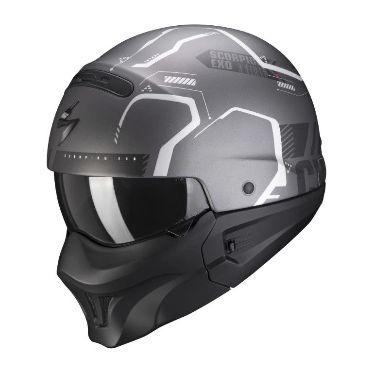Scorpion Exo-Combat Evo Ram Motorhelm 1 Scorpion Exo-Combat Evo Ram Motorhelm