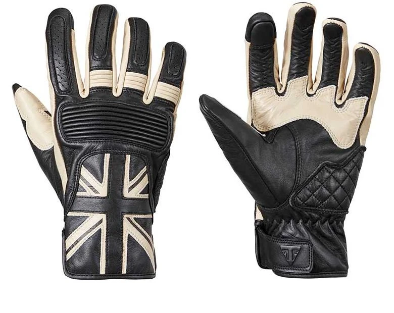 Triumph Flag Glove Black Motorhandschoenen 1 Triumph Flag Glove Black Motorhandschoenen
