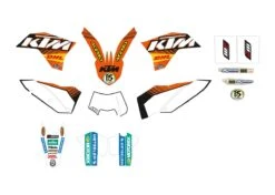 KTM Factory ENDURO-GRAFIEK 78108190300