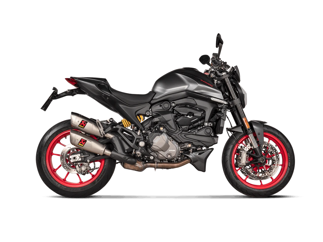 Akrapovic Slip-on Line (Titanium) Ducati Monster 1 Akrapovic Slip-on Line (Titanium) Ducati Monster
