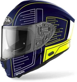 Airoh Spark Cyrcuit Motorhelm -Winkel Voor Motoraccessoires airoh spark cyrcuit blauw b5d8