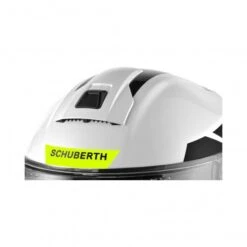 Schuberth C5 Eclipse Motorhelm -Winkel Voor Motoraccessoires c5 eclipse wit geel detail 1 15e3