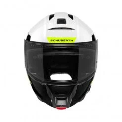 Schuberth C5 Eclipse Motorhelm -Winkel Voor Motoraccessoires c5 eclipse wit geel detail 2 db7c