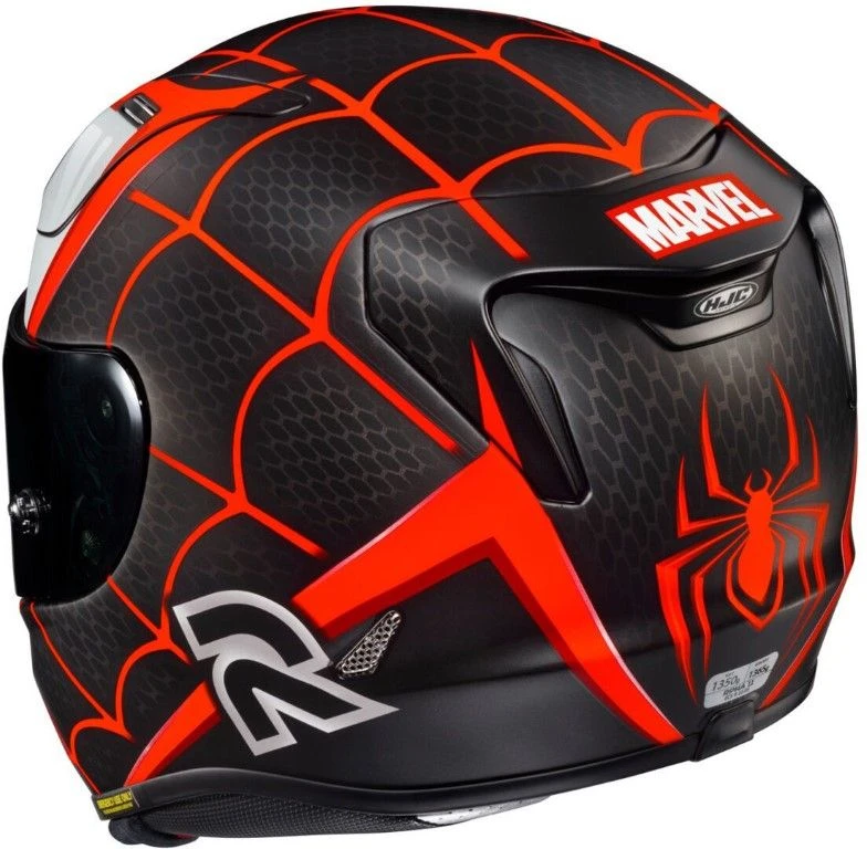 HJC RPHA 11 Spiderman Miles Morales Motorhelm 3 HJC RPHA 11 Spiderman Miles Morales Motorhelm - Afbeelding 3