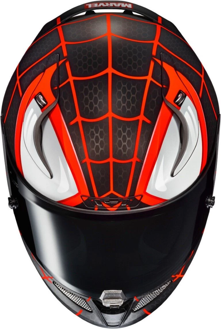 HJC RPHA 11 Spiderman Miles Morales Motorhelm 4 HJC RPHA 11 Spiderman Miles Morales Motorhelm - Afbeelding 4