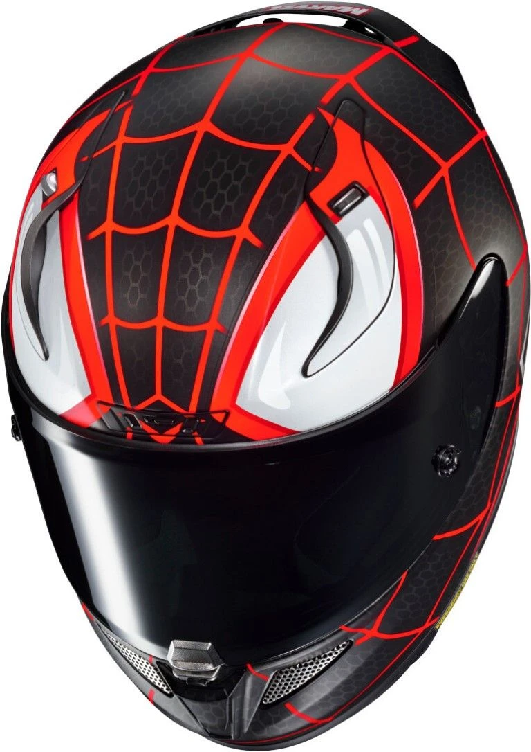 HJC RPHA 11 Spiderman Miles Morales Motorhelm 1 HJC RPHA 11 Spiderman Miles Morales Motorhelm