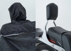 R&G BC0004BK Cruiser Outdoor Motorhoes Zwart -Winkel Voor Motoraccessoires img1913 2 ec14