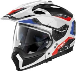 Nolan N70-2 X Torpedo Motorhelm -Winkel Voor Motoraccessoires nolan n70 2 x torpedo wit blauw rood 314e