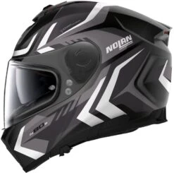Nolan N80-8 Rumble Motorhelm 7 Nolan N80-8 Rumble Motorhelm -Winkel Voor Motoraccessoires nolan n80 8 rumble zwart wit 1 6ee7