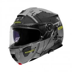 Schuberth C5 Globe Motorhelm 9 Schuberth C5 Globe Motorhelm -Winkel Voor Motoraccessoires schuberth c5 globe grijs fluo 45f3