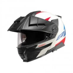 Schuberth E2 Defender Motorhelm -Winkel Voor Motoraccessoires schuberth e2 defender wit rood blauw 7298